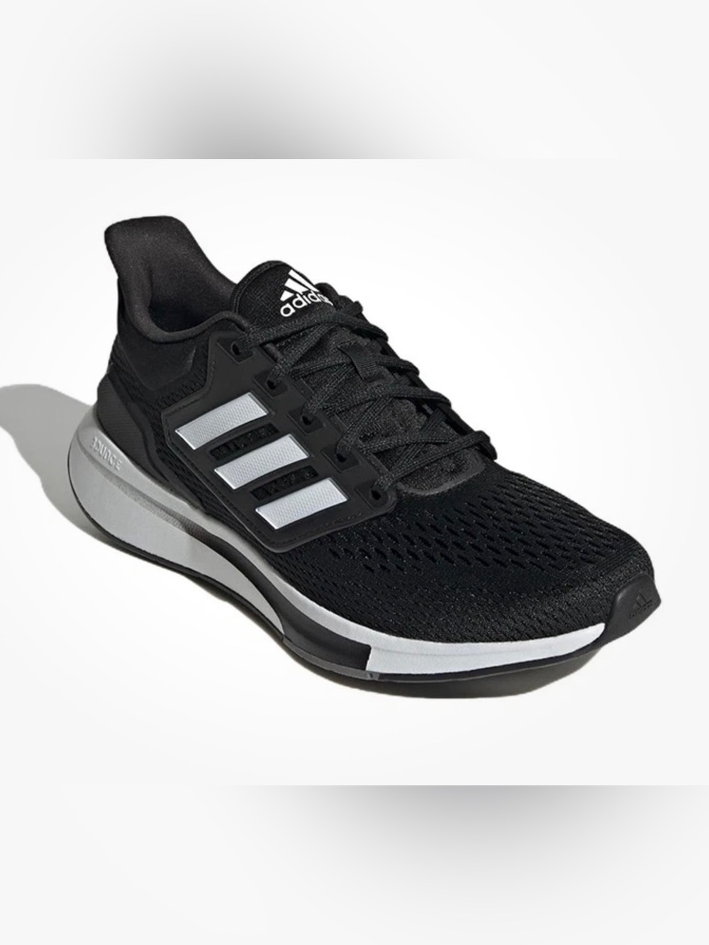 adidas Black and White Men's Athletic Running Shoe size 9